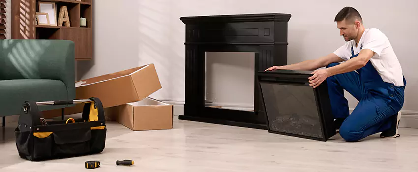 Old Rusted Metal Fireplace Repair And Replacement in Chillicothe, OH